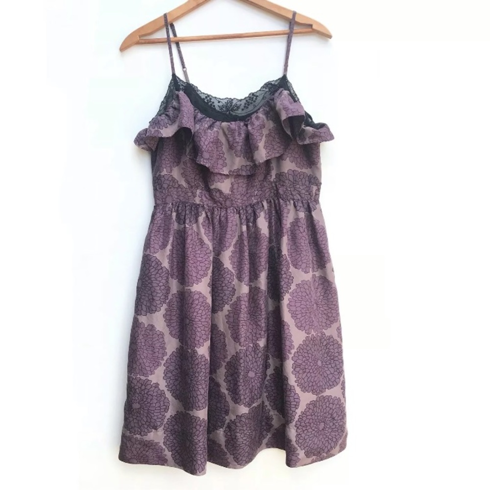 Lil Anthropologie Come What May silk dress